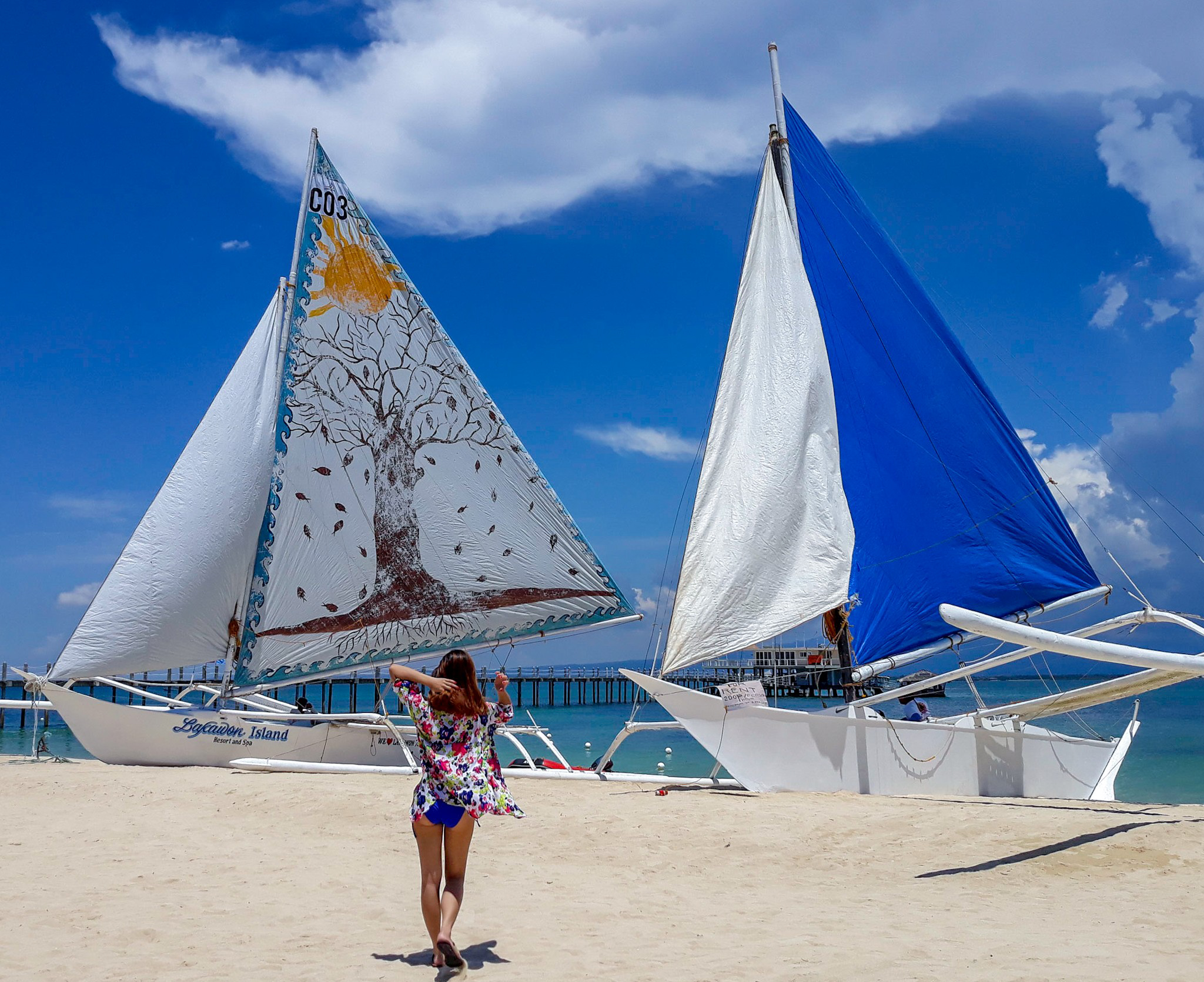 Taking a break | Lakawon Island